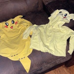 2 Pokémon onesies NWOT bought them for last years costume,